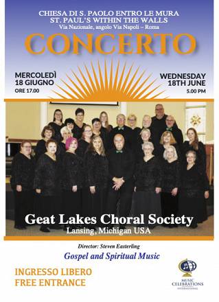 Concerto gratuito: great lakes choral society